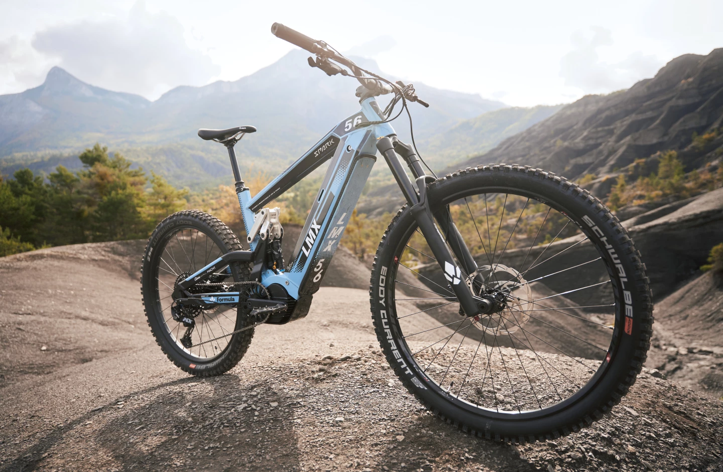 The LMX 56 is ready to tackle off-road trails and epic mountain tracks, though a street legal version will be available in 2023