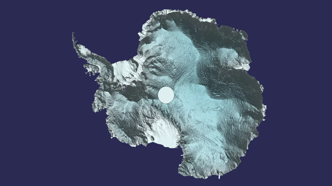 The 3D image was created using around 250 million measurements taken by ESA’s CryoSat mission between 2010 and 2016