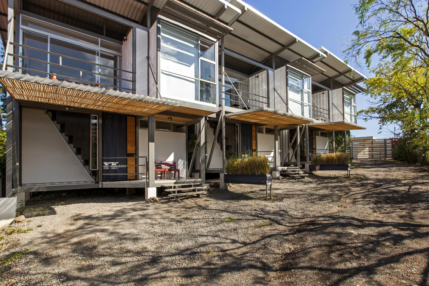 Re Arquitectura and DAO were commissioned by a Costa Rican family who wanted their three adult sons to be able to live on their property but still have their own space and independence