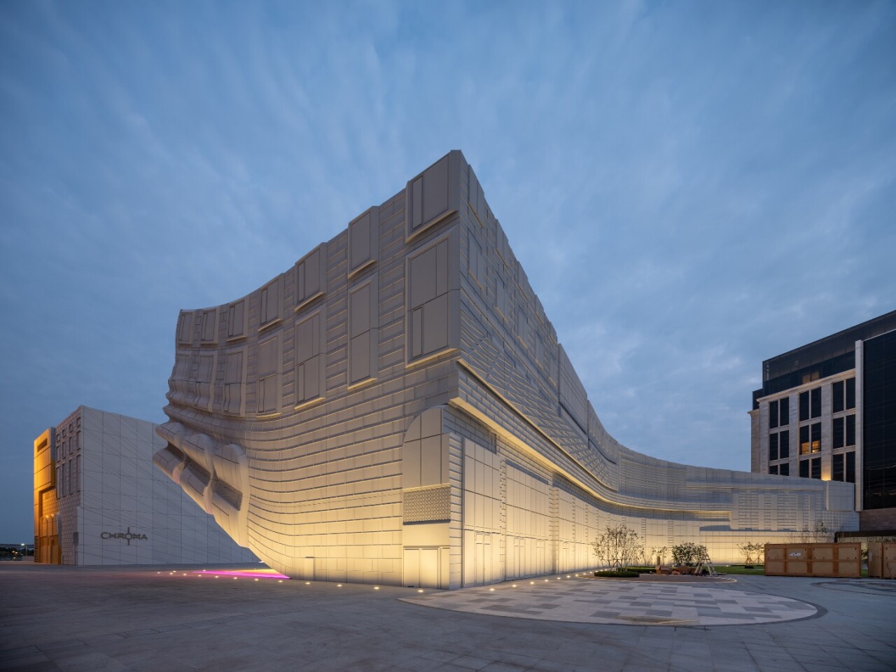 The Imprint has a combined total floorspace of 9,800 sq m (105,486 sq ft)