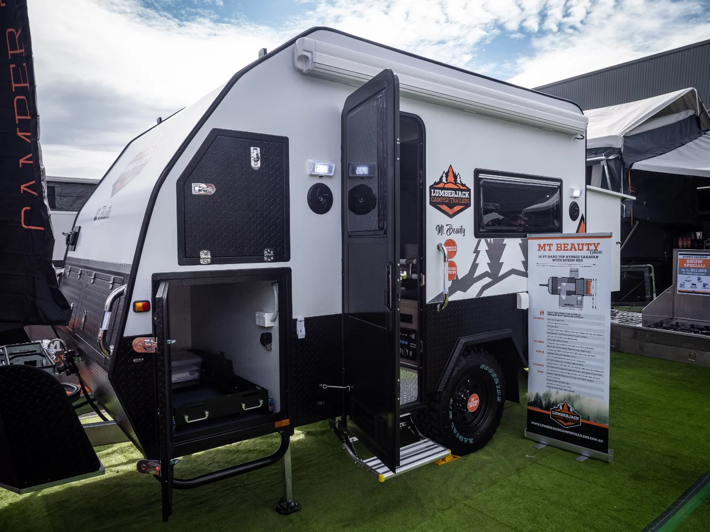 Lumberjack's Mt. Beauty hard-top hybrid, starting at AU$36,999