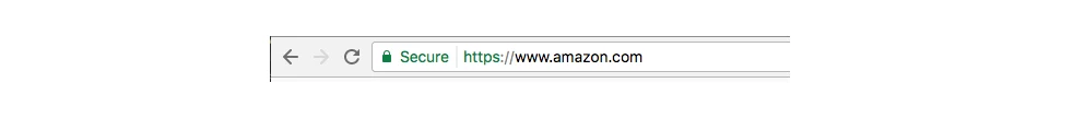 A secure website URL starts with https