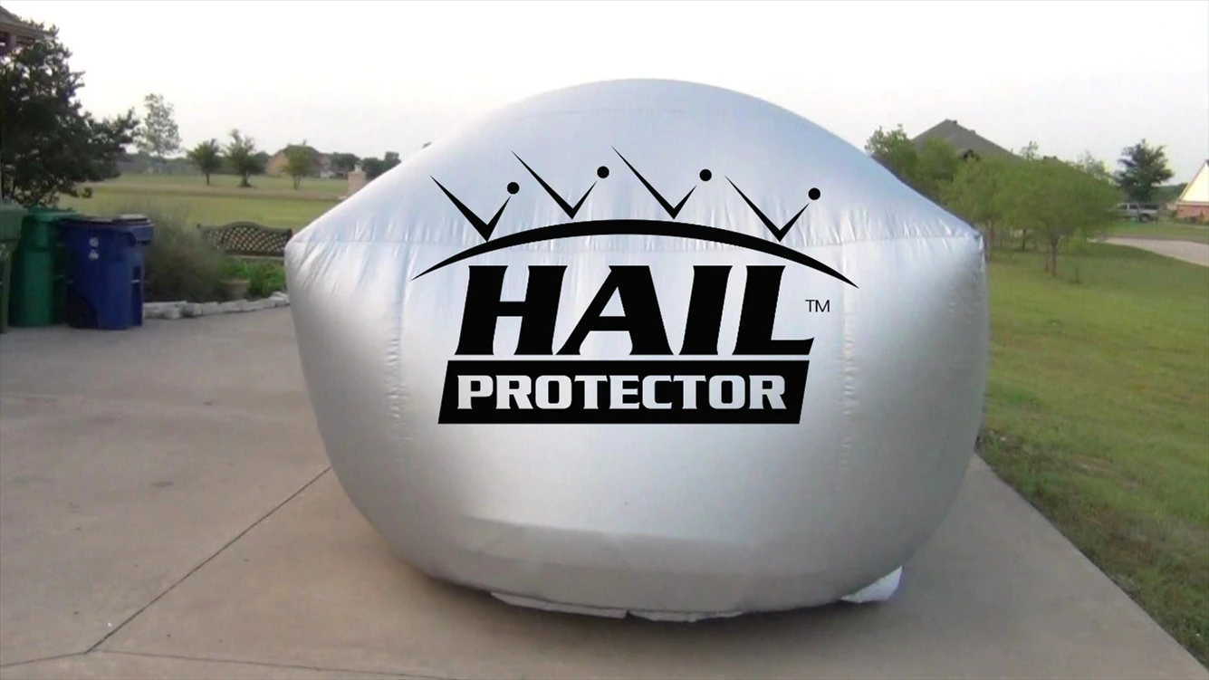 The Hail Protector provides protection from all angles