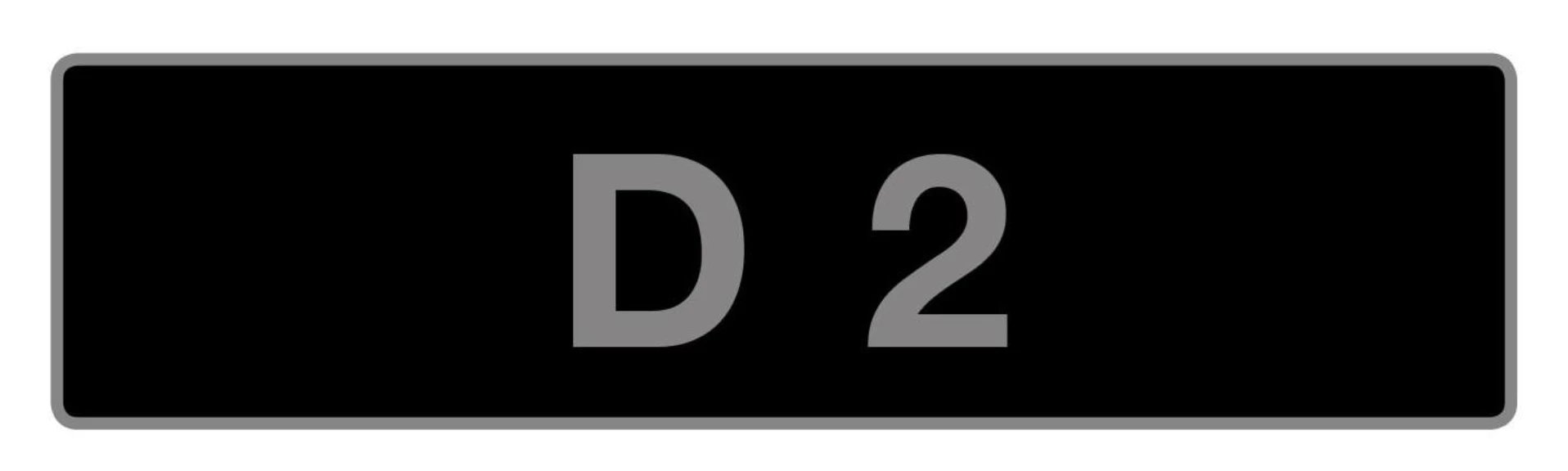 The price for this "D 2" vanity plate" was £203,100($268,420) but it isn't even close to the record for a U.K. number plate, which is held by Talacrest principal John Collins who paid £518,480 in 2014 for the number plate "25 O", no doubt thinking about his many clients and the number of Ferrari 250 GTO cars he has sold or brokered.