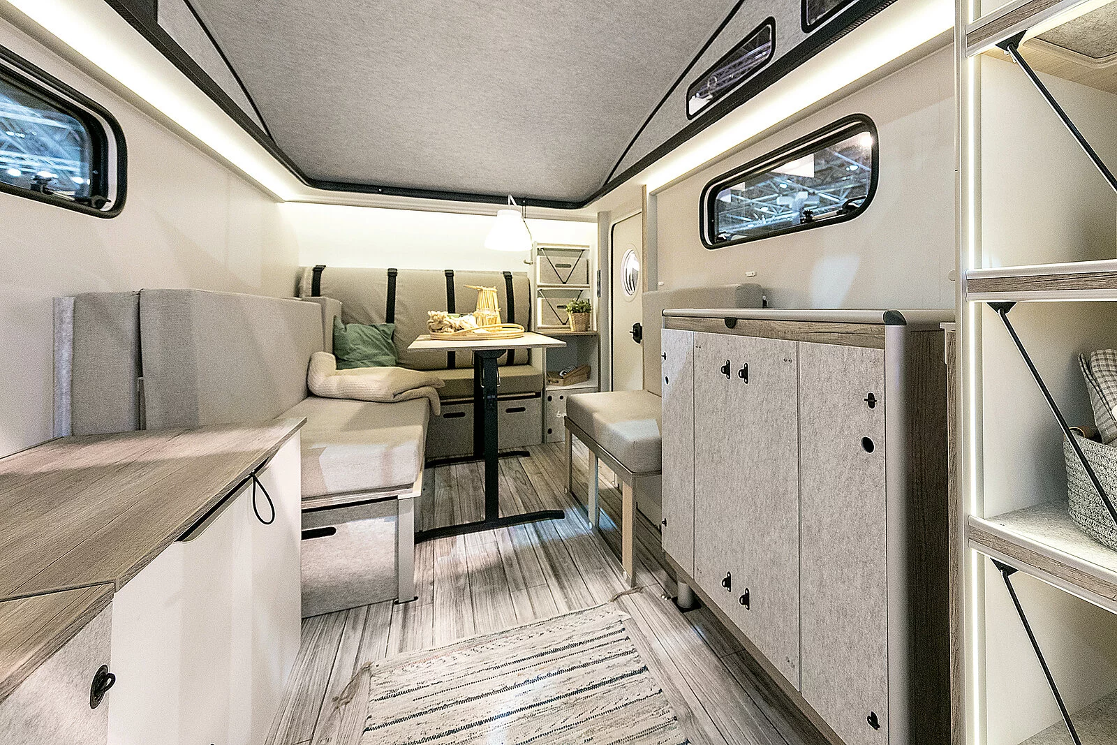 Hobby Beachy Air concept trailer interior