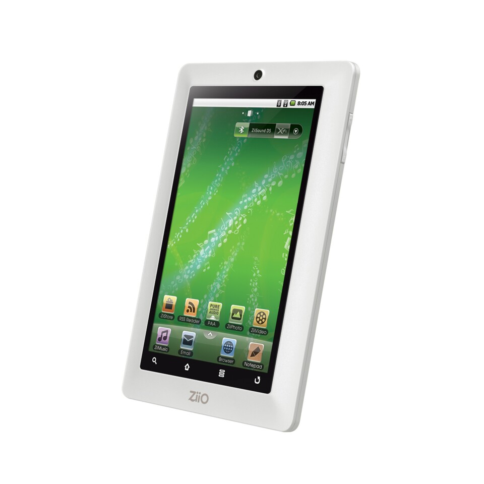 The ZiiO 7-inch Android-based tablet