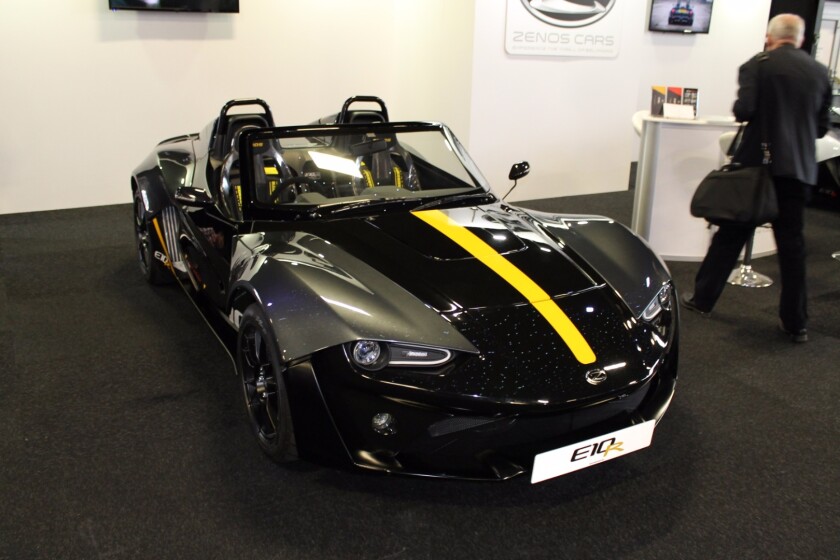 The Zenos E10R is a super lightweight track car with blistering acceleration