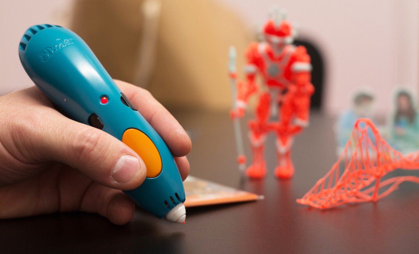 The 3Doodler Start is a 3D pen designed specifically for kids