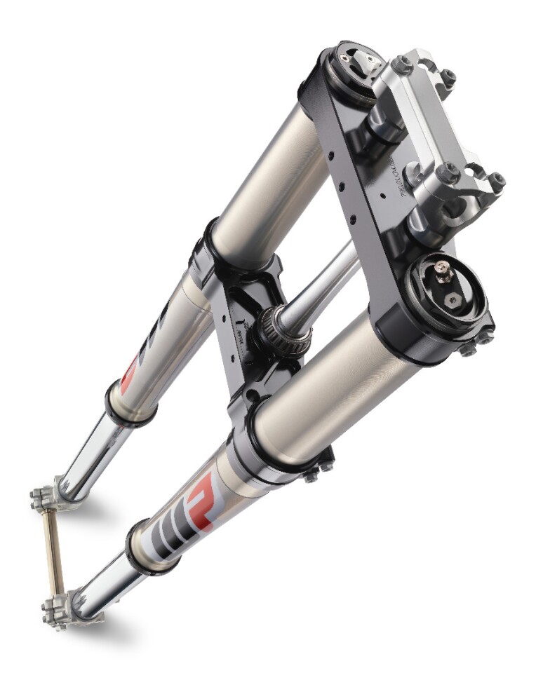 The AER 48 forks are the latest offering from WP Performance Systems for the world of motocross, combining hydraulic and pneumatic damping