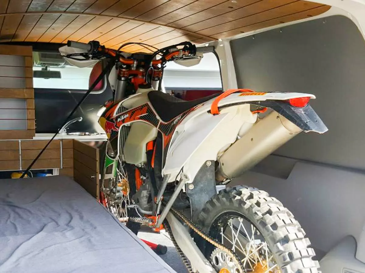 We'd throw some plastic over that bed, but this rig looks extra fun