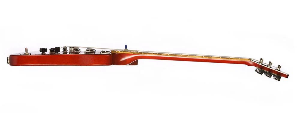 The lightweight Gibson Firebird X from the side
