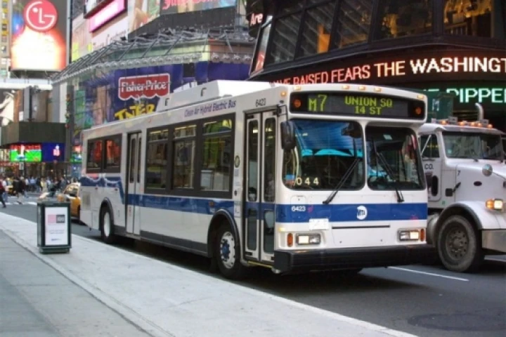 Orion VII hybrid-drive transit buses