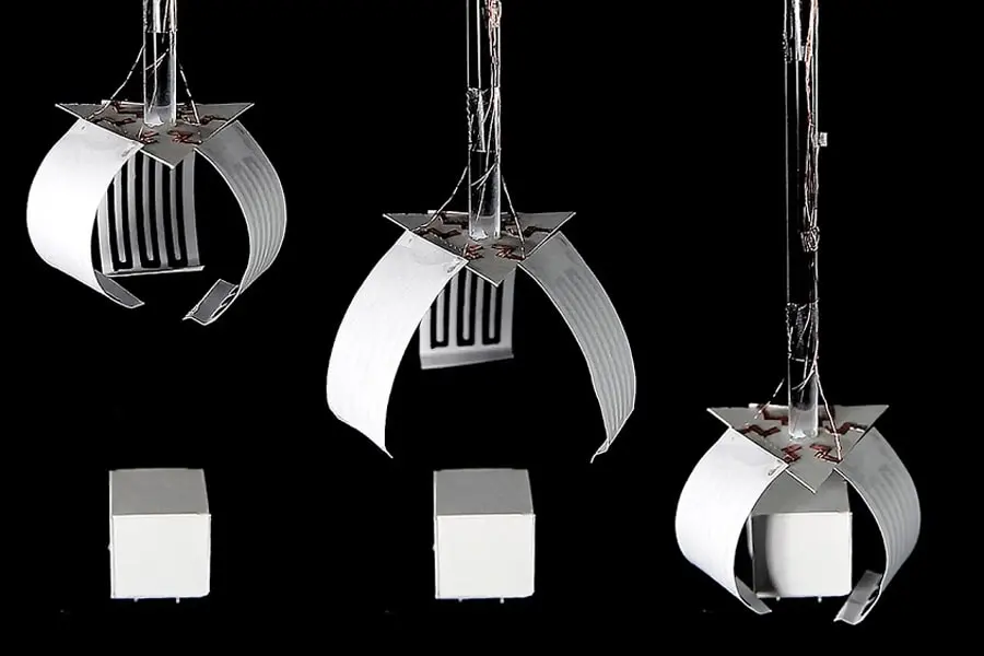 A Printed Paper Actuator designed for use as a grasping tool