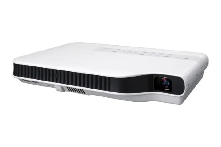 The Casio Green Slim range of projectors do away with the use of mercury thanks to a hybrid LED laser lightsource.