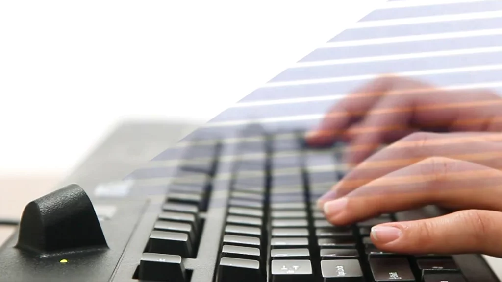 KSI's SonarLocID Keyboard uses sonar to monitor the presence of the user