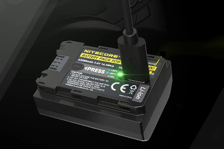 Nitecore has added a USB-C charge port directly to an aftermarket battery for Sony alpha cameras