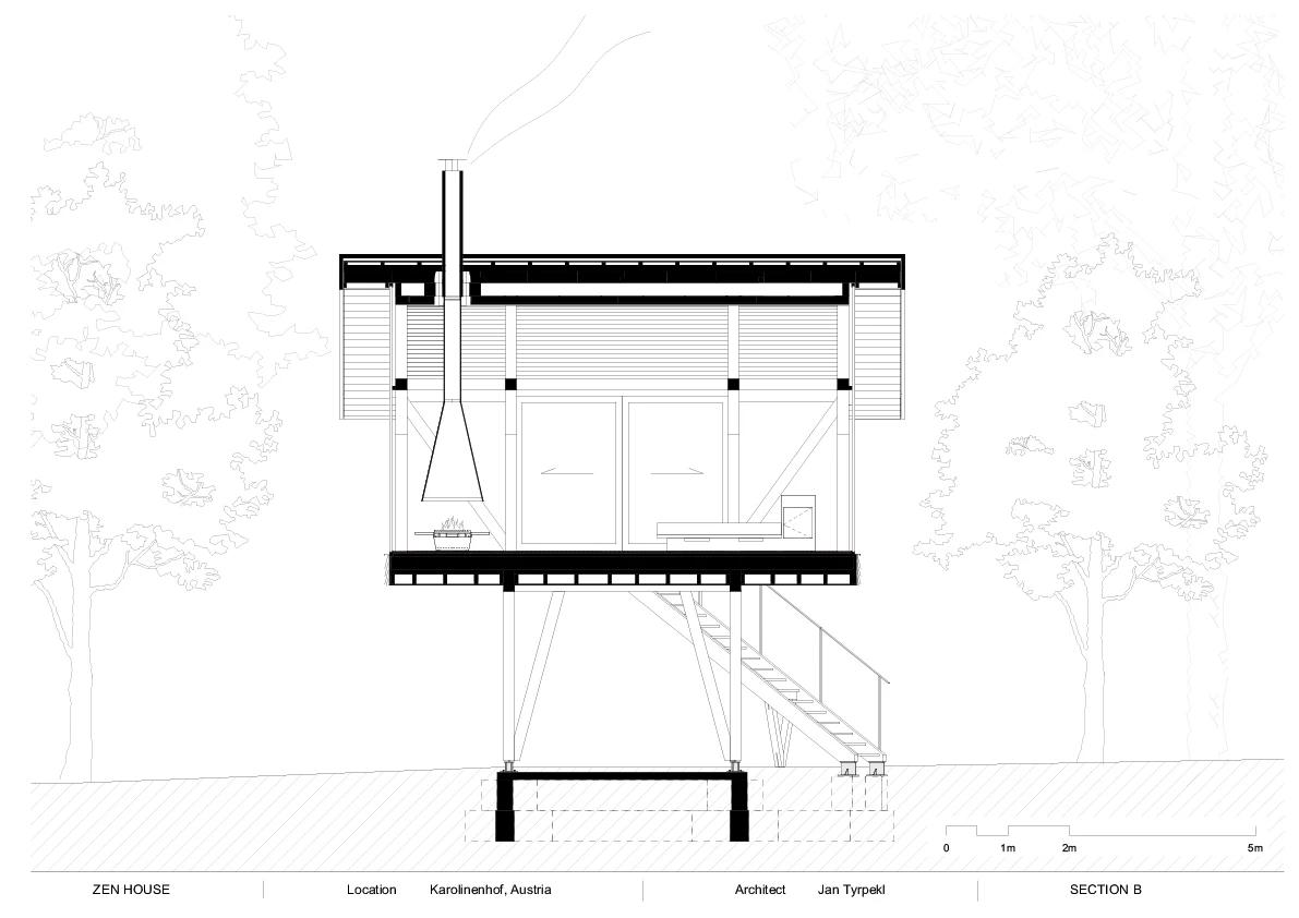 Zen House design plans by Jan Tyrpekl