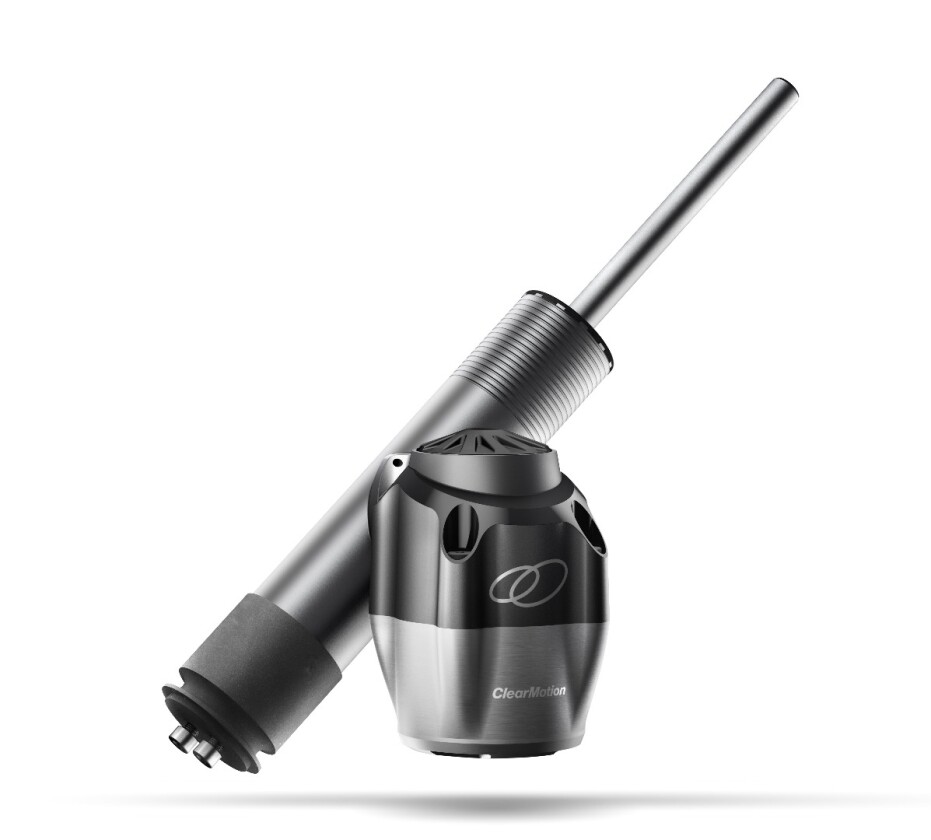 ClearMotion's system is much more compact