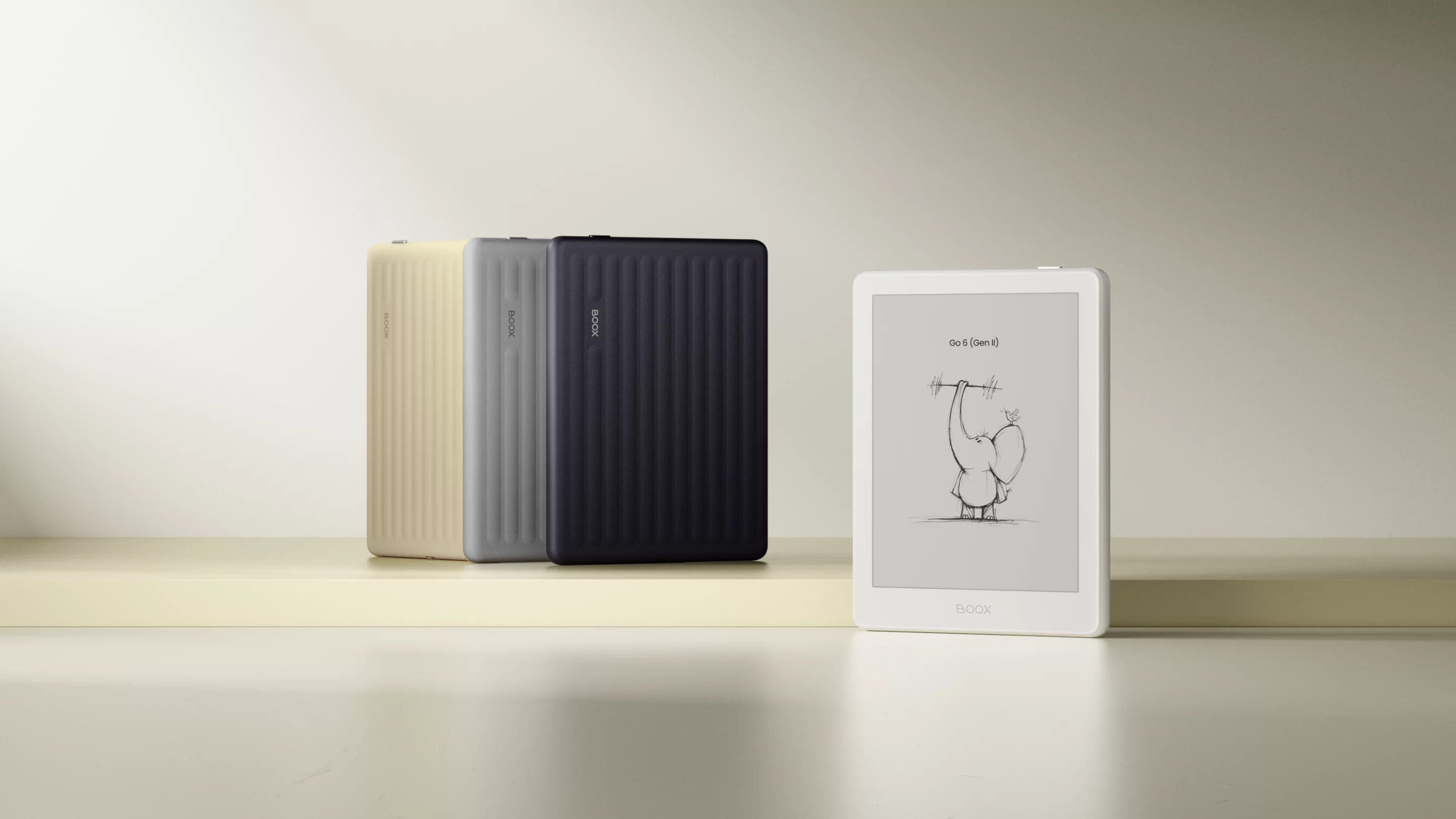 The Go 6 (Gen II) comes in four colors, all with detailing inspired by another handy travel accessory – a good suitcase