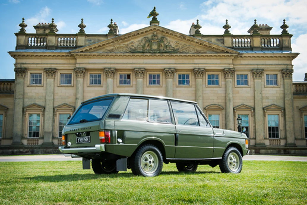 Range Rover 001 was repainted in its original Olive Green