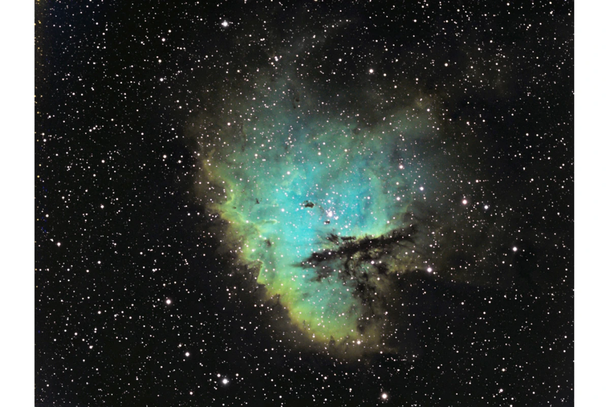 Pacman Nebula taken with an SBIG ST-8300M (photo: David Morrow/SBIG)