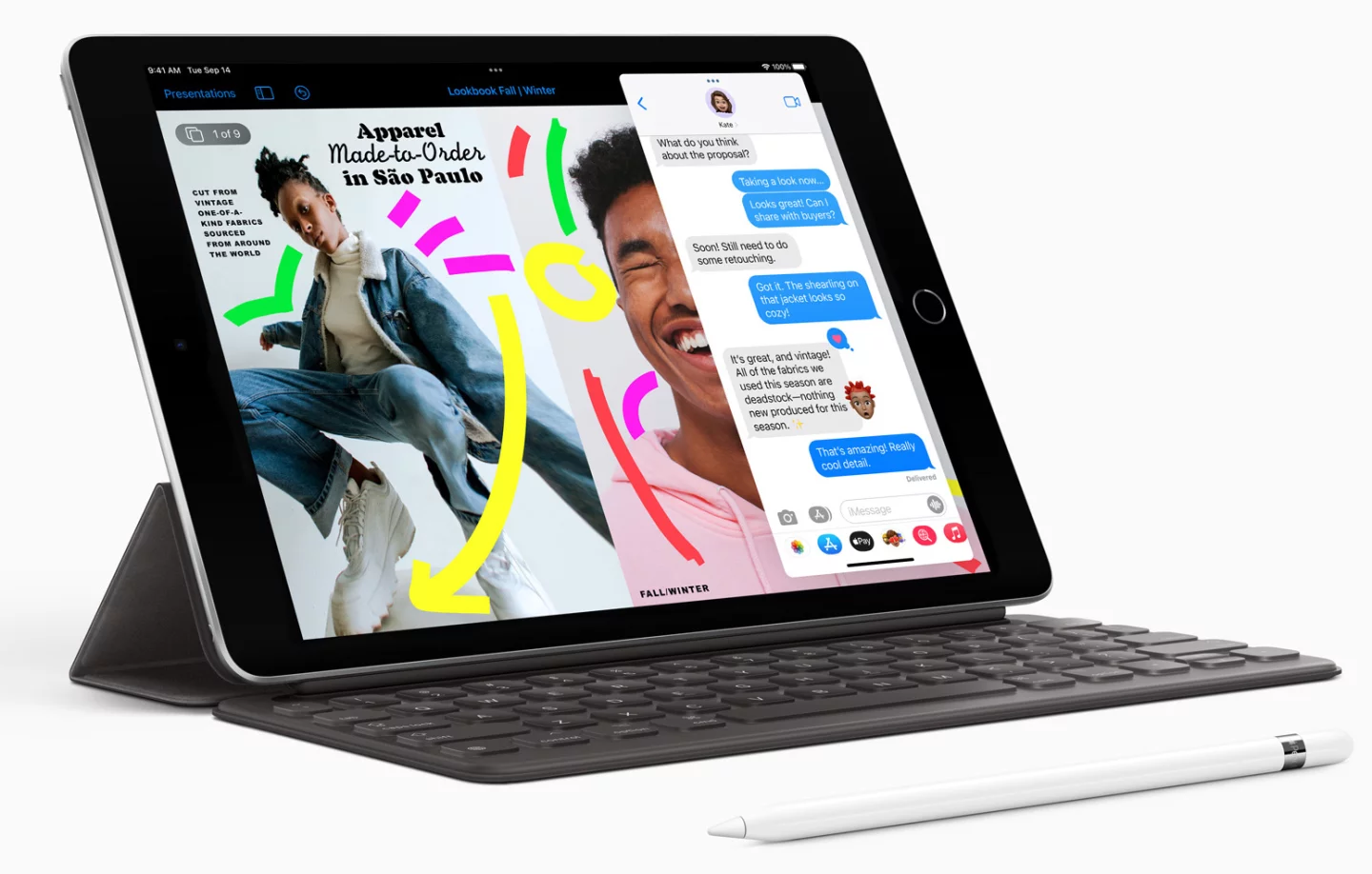 Apple's ninth-generation iPad has had a speed boost and design refresh