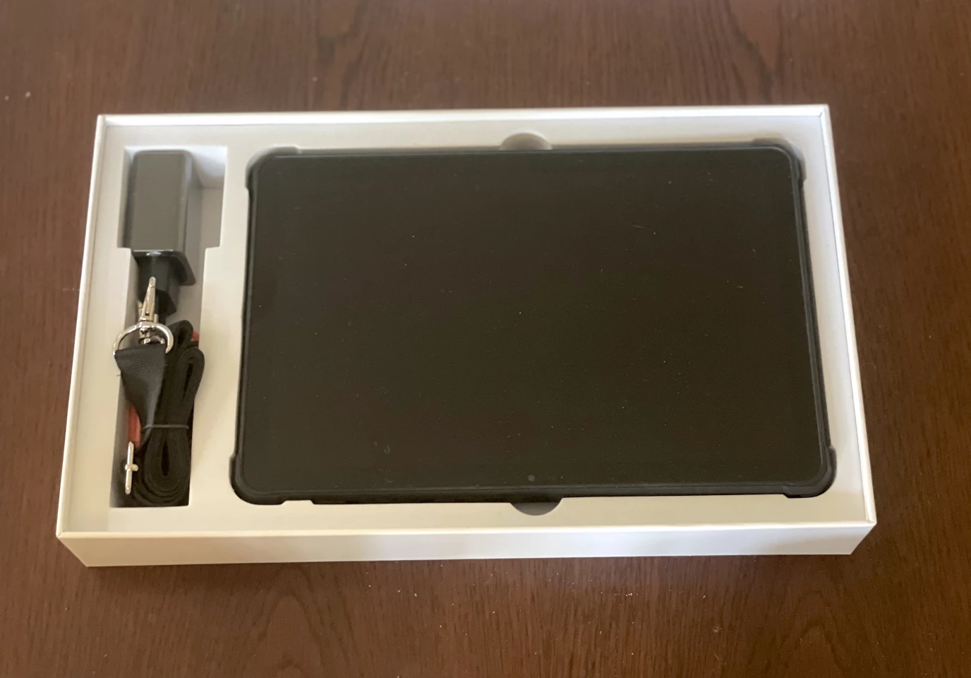 Out of the box, the tablet is essentially plug-and-play