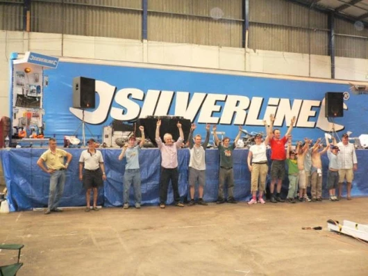 Power Tool Drag Racing: the 2006 class winners celebrate
