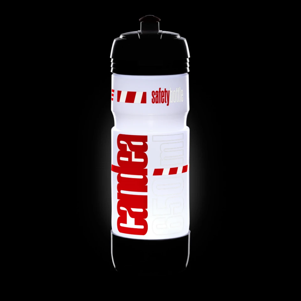 The 650-ml polyethylene Candea bottle is BPA-free
