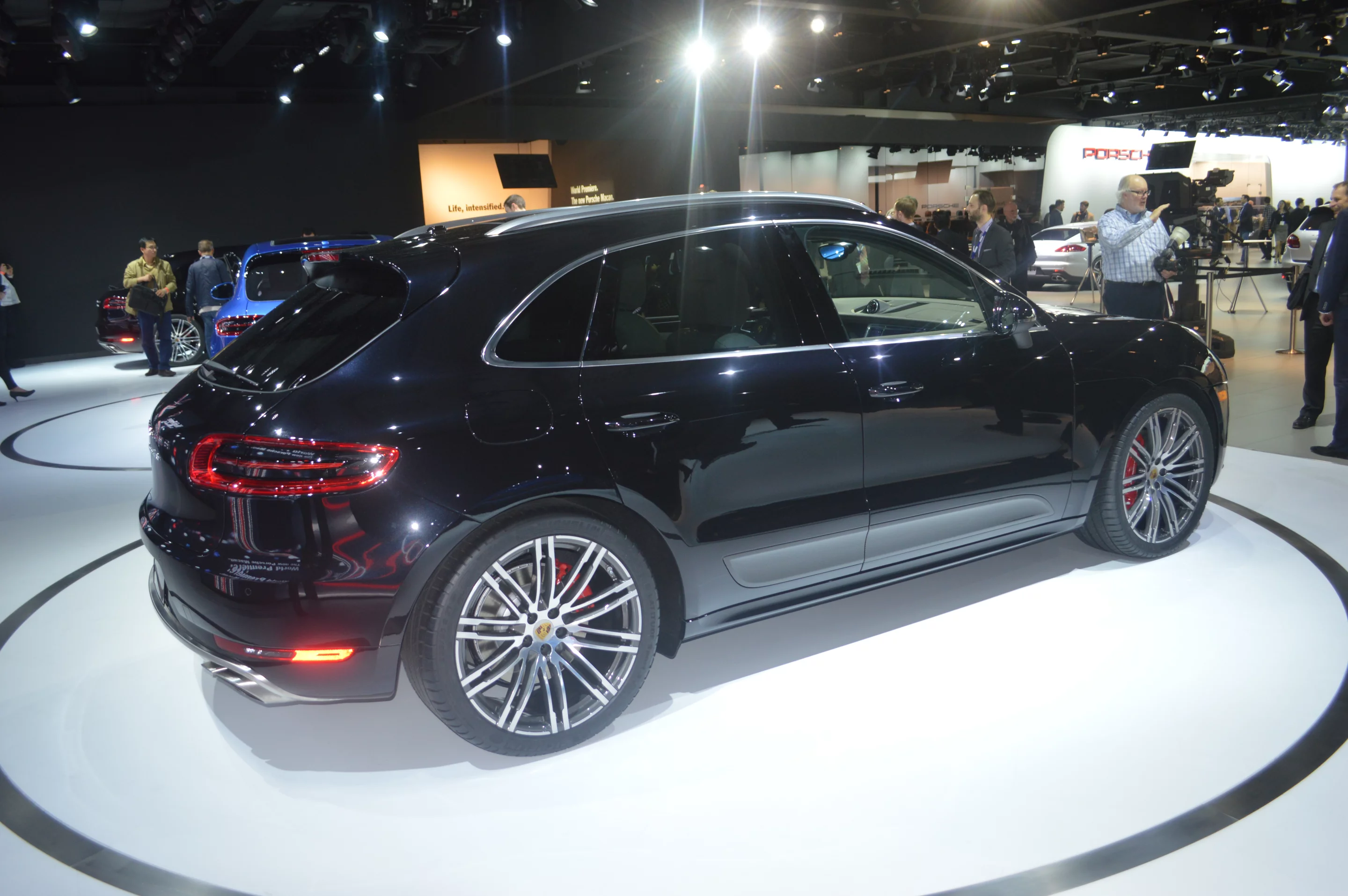 The Macan will be available in April