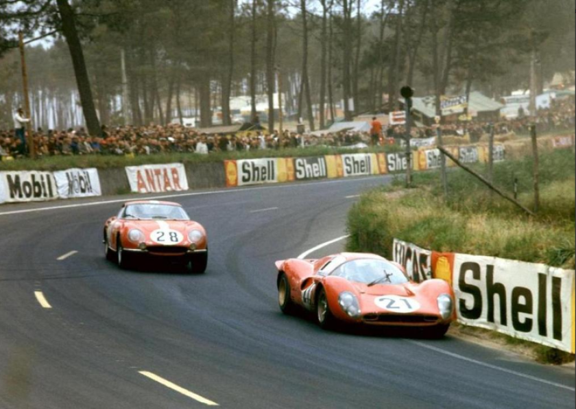 The 1966 Ferrari 275 Gran Turismo Berlinetta Competizione Scaglietti won its class at the Le Mans 24 Hours, Spa-Francorchamps 1000 km and 1969 Imola 500 km