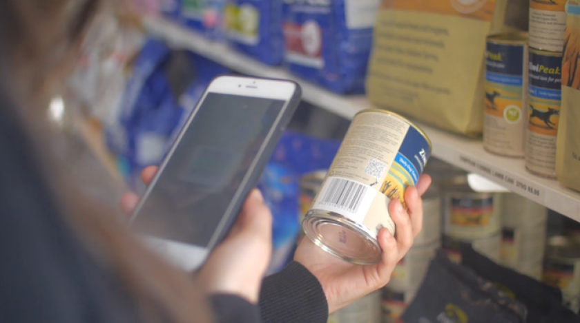 Buddy's app is loaded with nutritional info for a number of dog foods