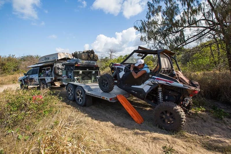 Rolling up the TH610 bed