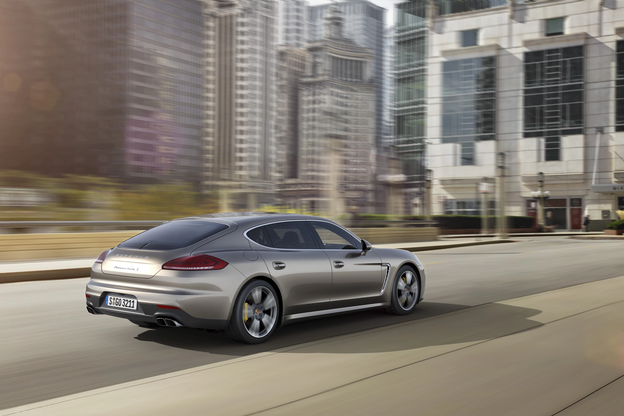 The all-new Panamera Turbo S