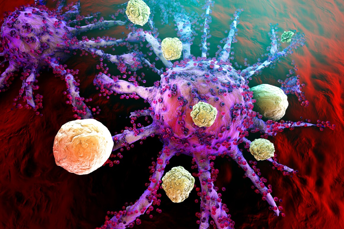 Researchers have developed artificial nanoparticles that can help the immune system fight cancer