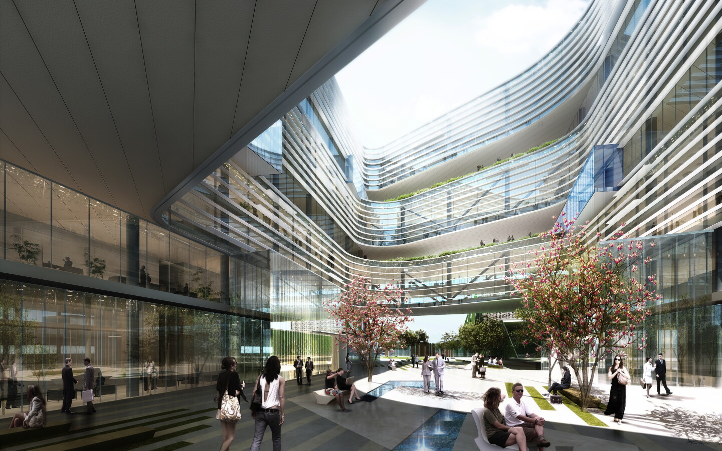 NBBJ breaks ground on Samsung's sustainable new Silicon Valley headquarters