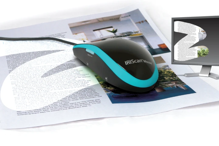 The IRIScan wired mouse/scanner