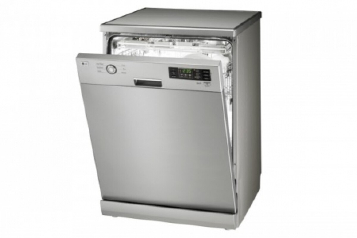 A built-in UV lamp helps eliminate up to 99% of germs in LG's new dishwasher