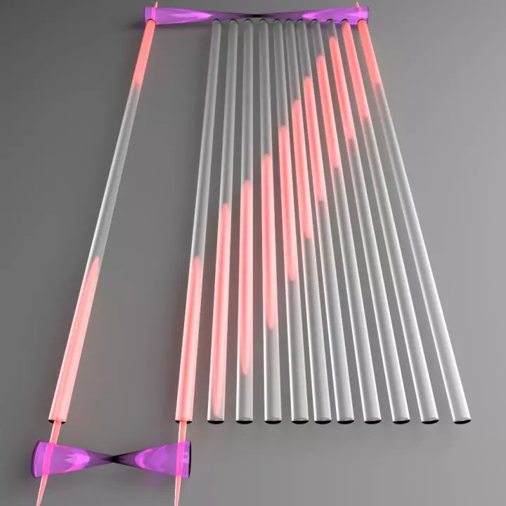 Quantum information encoded in single particles of light is moved to a distant location via perfect state transfer