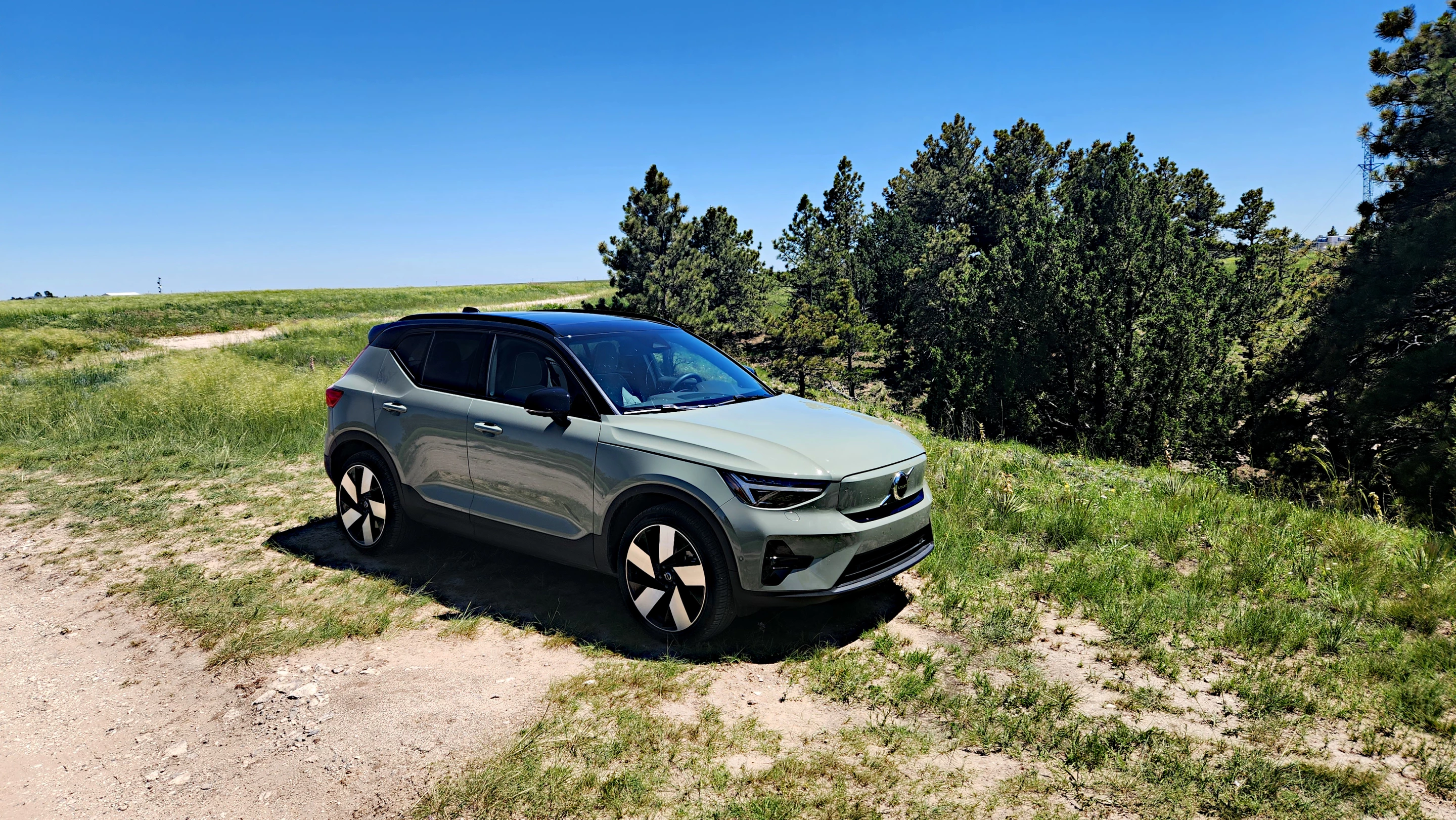 The 2023 Volvo XC40 Recharge has a refreshingly "normal" design inside and out