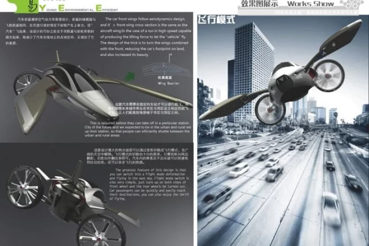 The YEE flying car concept