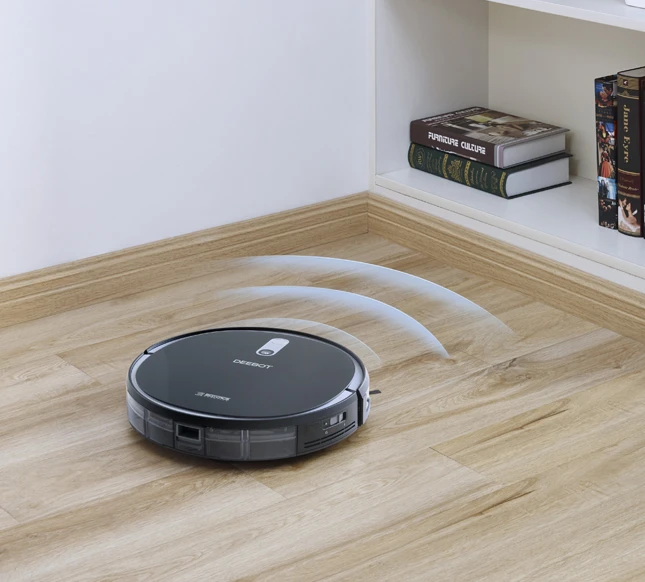 The Smart Navi Mapping Technology creates an internal map of the room the 711 is in