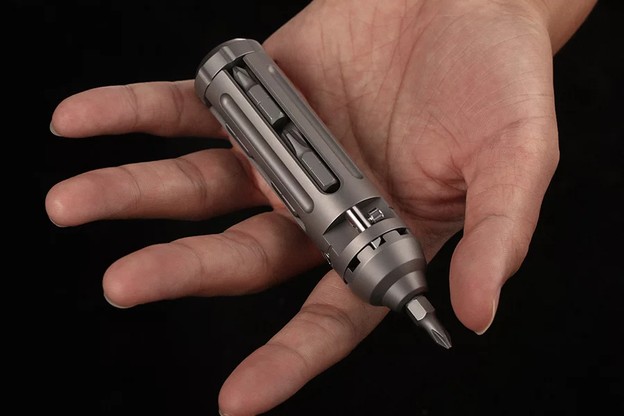 The GripNGo 2.0 holds eight included quarter-inch bits