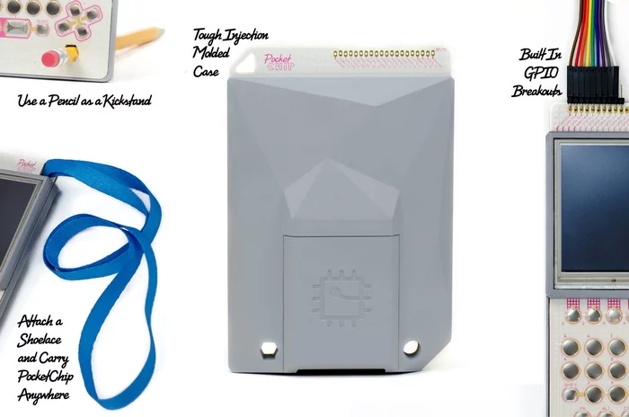 PocketCHIP takes a CHIP and makes it mobile with a full keyboard and 4.3-in touchscreen