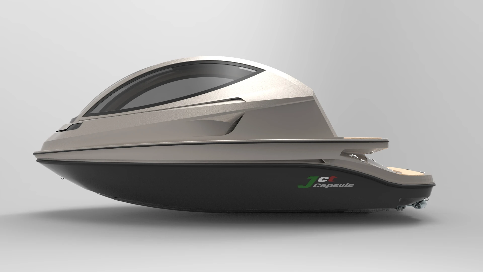 A closer look at the Jet Capsule, which is in production now with an unlisted price but presumably in the hundreds of thousands of dollars