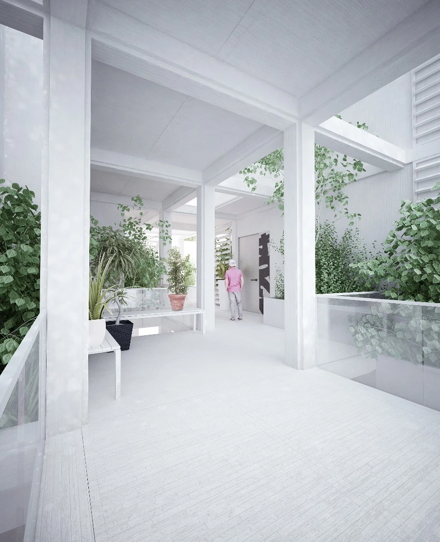 Elements in the apartments, including the walls, façade, ceiling, floors, balconies and plants, can be tailored to the preference of each resident
