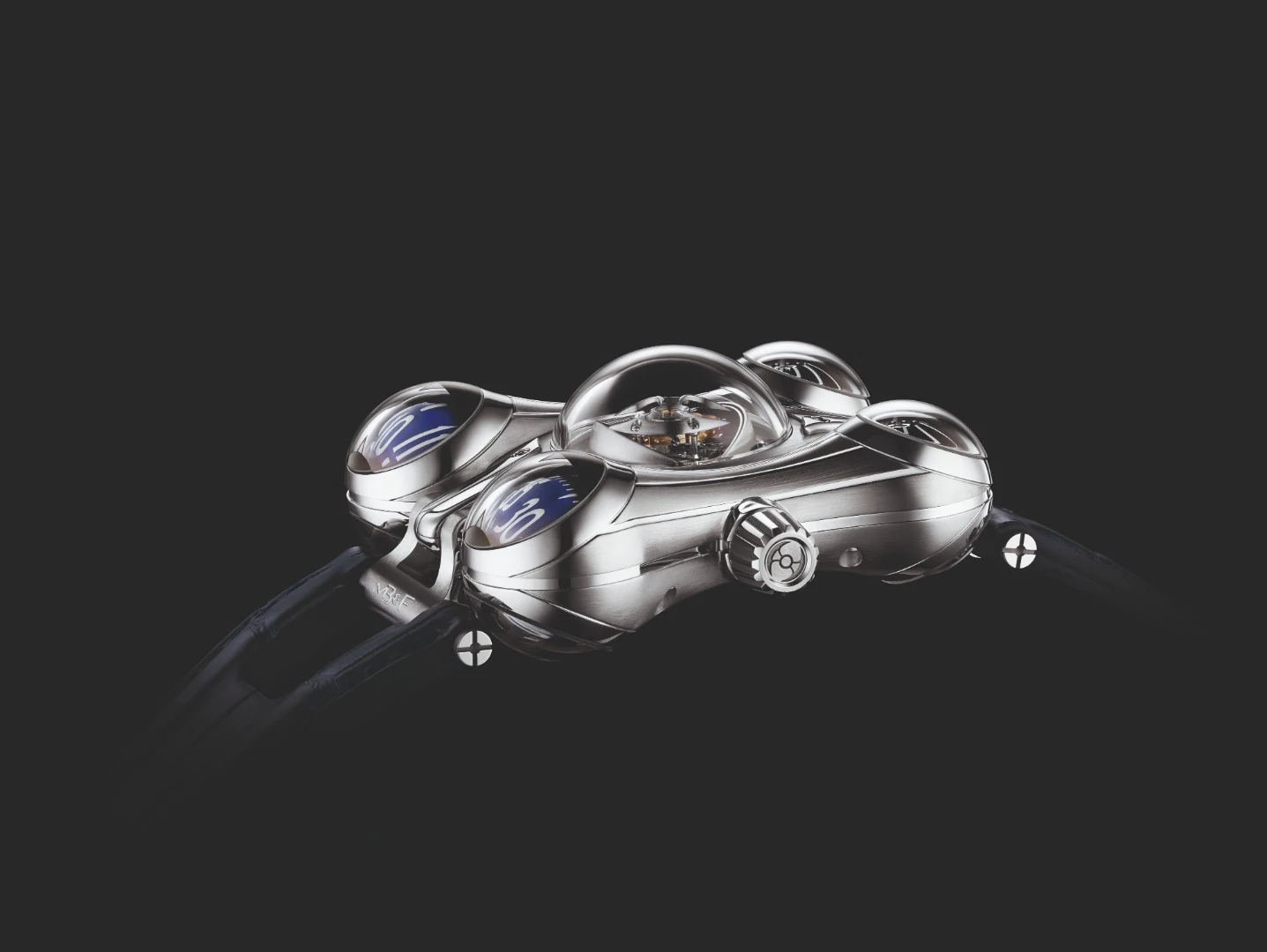 The MB&F HM6 Final Edition is automatic