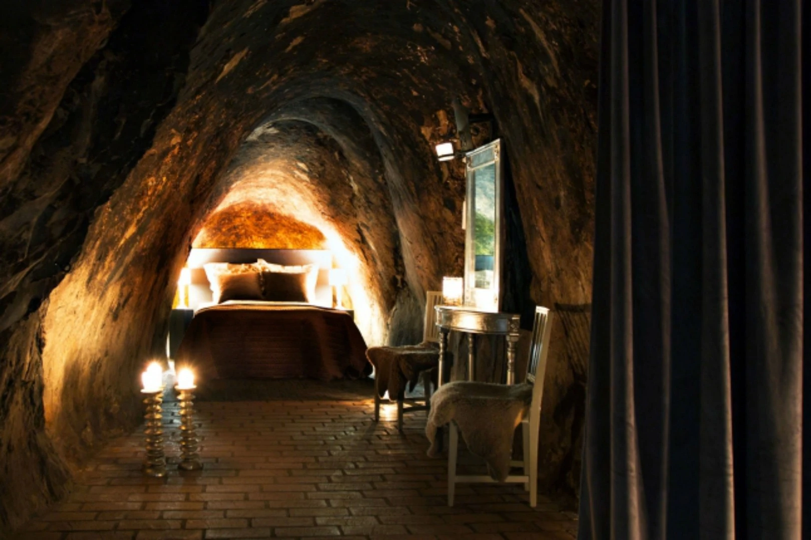 Sala Silver Mine boasts luxury accommodation buried about 500 feet underground