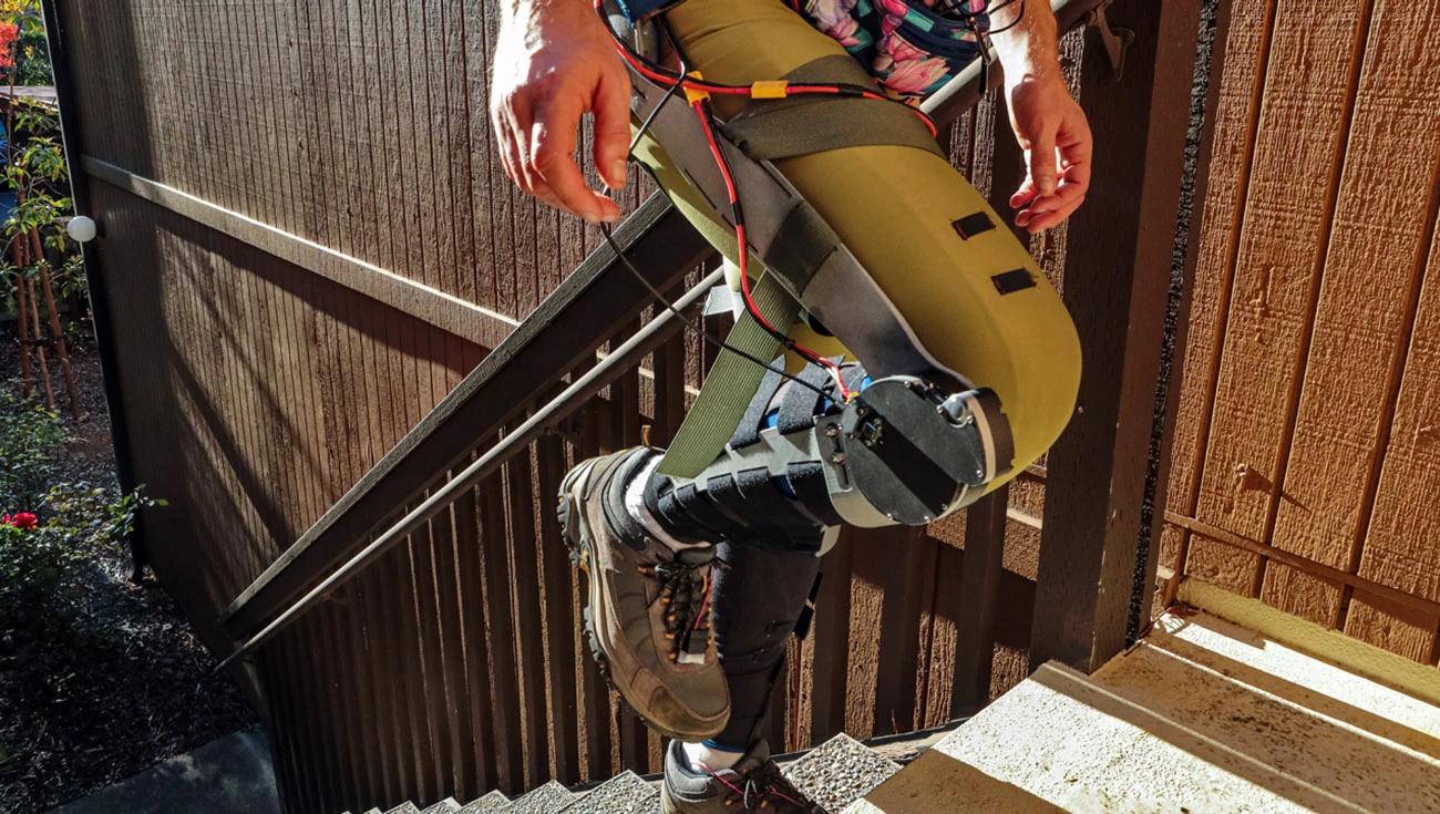 Kathryn Zealand's prototype (pictured) was good enough for a 61-flight dash to the top of the Sales Force tower in San Francisco (not pictured)