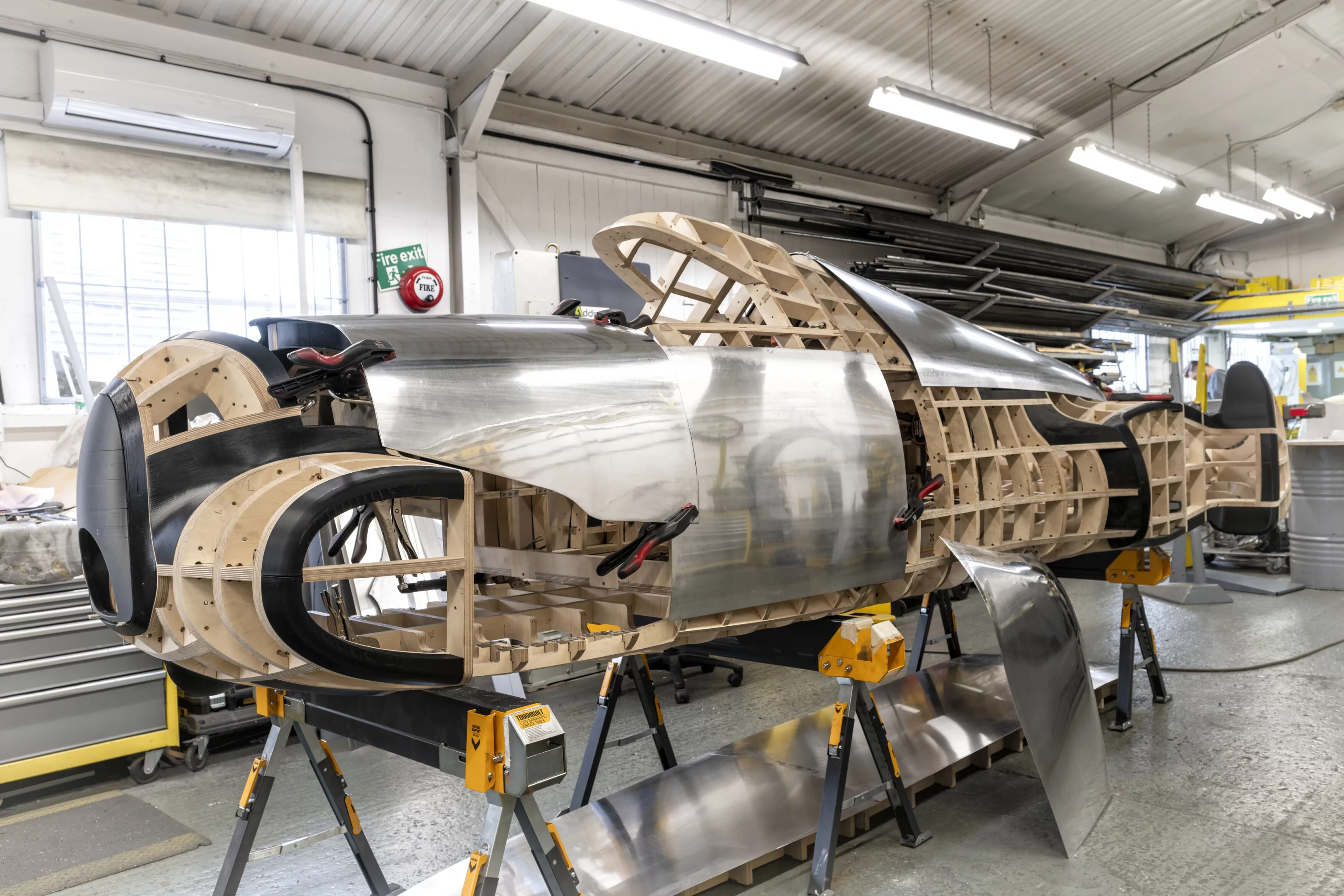 Three years of careful construction by British restoration specialists Crosthwaite & Gardiner